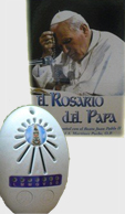 EL ROSARIO DEL PAPA ELECTRONICO con AURICULARES