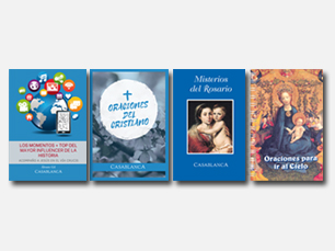 Coleccion de libritos para hacer oración. Devocionarios y guía para rezar el Santo Rosario.