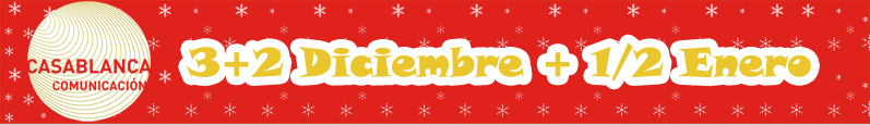 3+2 DICIEMBRE + 1/2 ENERO - SORTEO REGALOS DE REYES