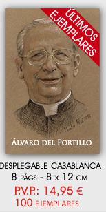 Desplegable Don Alvaro del Portillo - 100 ejemplares