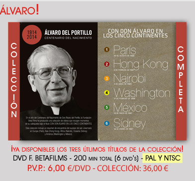 Con Don Alvaro en los cinco continentes coleccion dvds