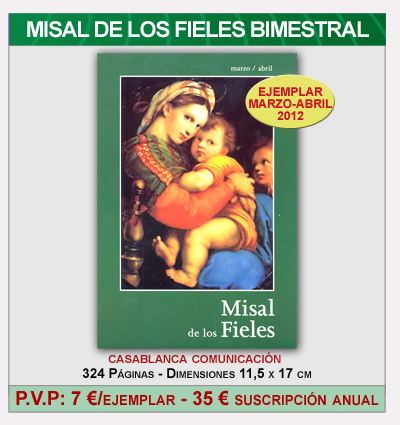 MISAL DE LOS FIELES BIMESTRAL - EJEMPLAR MARZO-ABRIL
